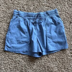 Women's Lululemon Oasis Blue Dance Studio High-Rise 3.5" Running Shorts Sz 12